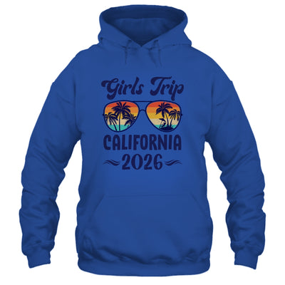 California Girls Trip Beach Vacation 2026 Matching Group Shirt & Tank Top | teecentury