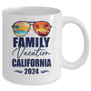 California Matching Family Vacation 2024 Making Memories Mug | teecentury