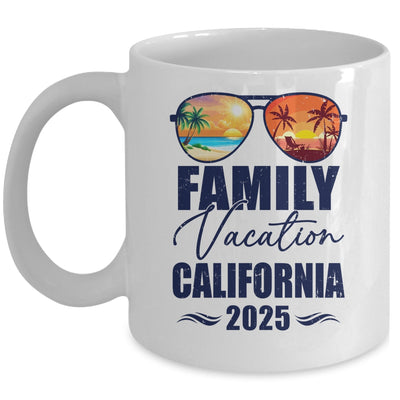 California Matching Family Vacation 2025 Making Memories Mug | teecentury