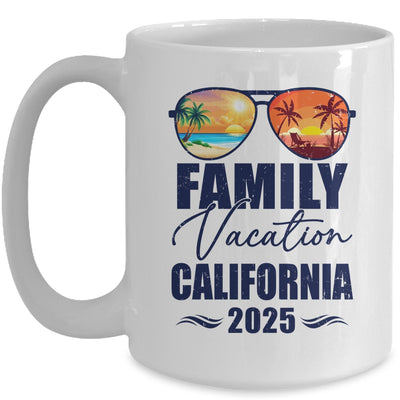 California Matching Family Vacation 2025 Making Memories Mug | teecentury