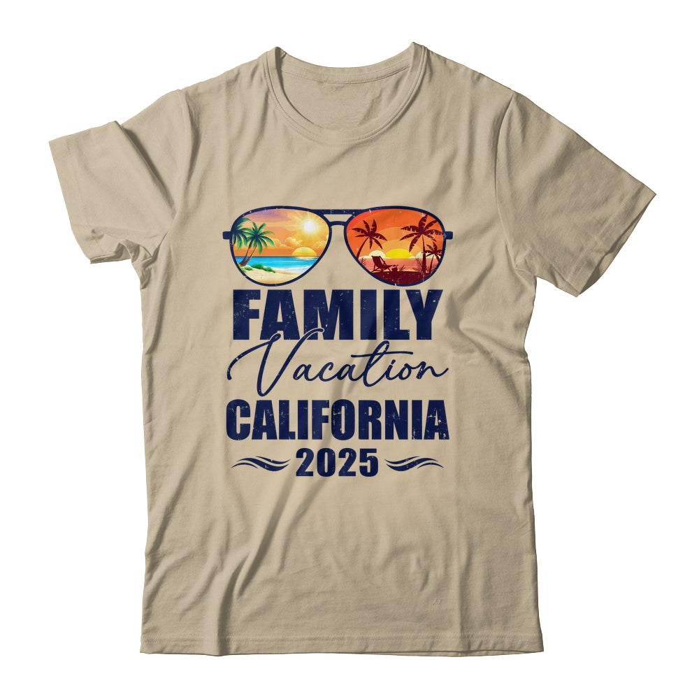 California Matching Family Vacation 2025 Making Memories Shirt & Tank Top | teecentury