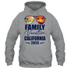 California Matching Family Vacation 2025 Making Memories Shirt & Tank Top | teecentury