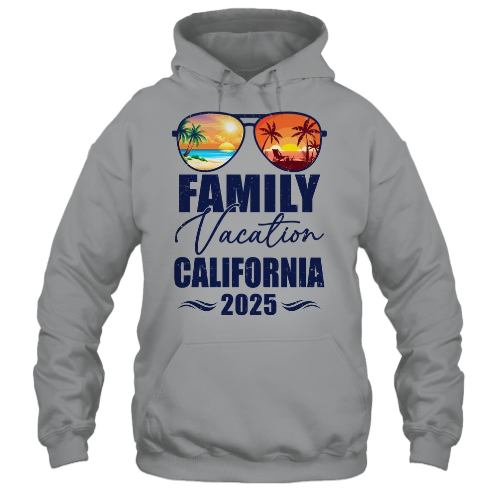 California Matching Family Vacation 2025 Making Memories Shirt & Tank Top | teecentury