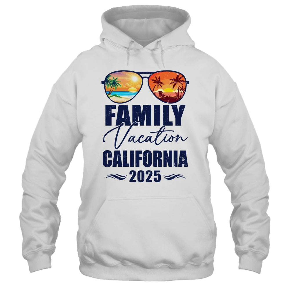 California Matching Family Vacation 2025 Making Memories Shirt & Tank Top | teecentury