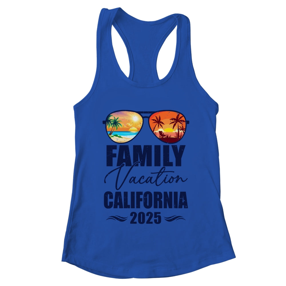 California Matching Family Vacation 2025 Making Memories Shirt & Tank Top | teecentury