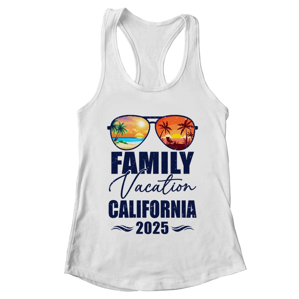 California Matching Family Vacation 2025 Making Memories Shirt & Tank Top | teecentury