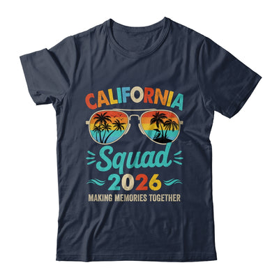 California Squad 2026 Vacation Friends Family Matching Group Shirt & Tank Top | teecentury