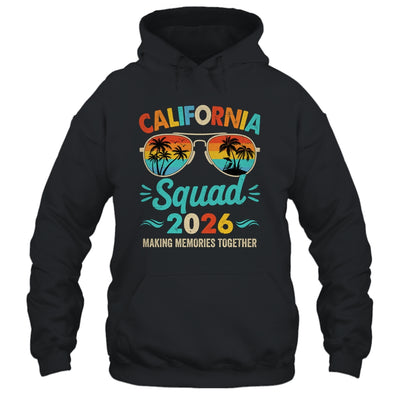 California Squad 2026 Vacation Friends Family Matching Group Shirt & Tank Top | teecentury
