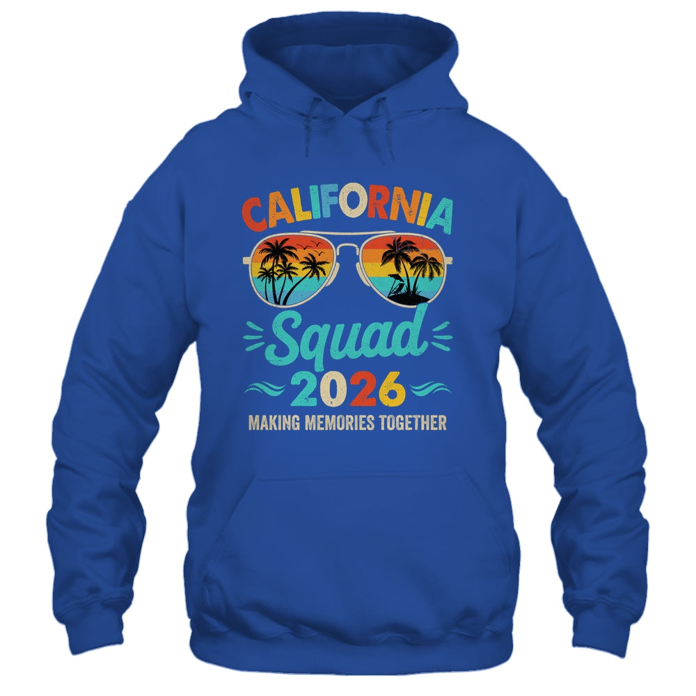 California Squad 2026 Vacation Friends Family Matching Group Shirt & Tank Top | teecentury