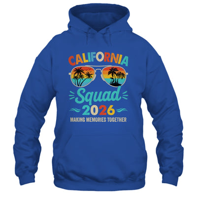 California Squad 2026 Vacation Friends Family Matching Group Shirt & Tank Top | teecentury