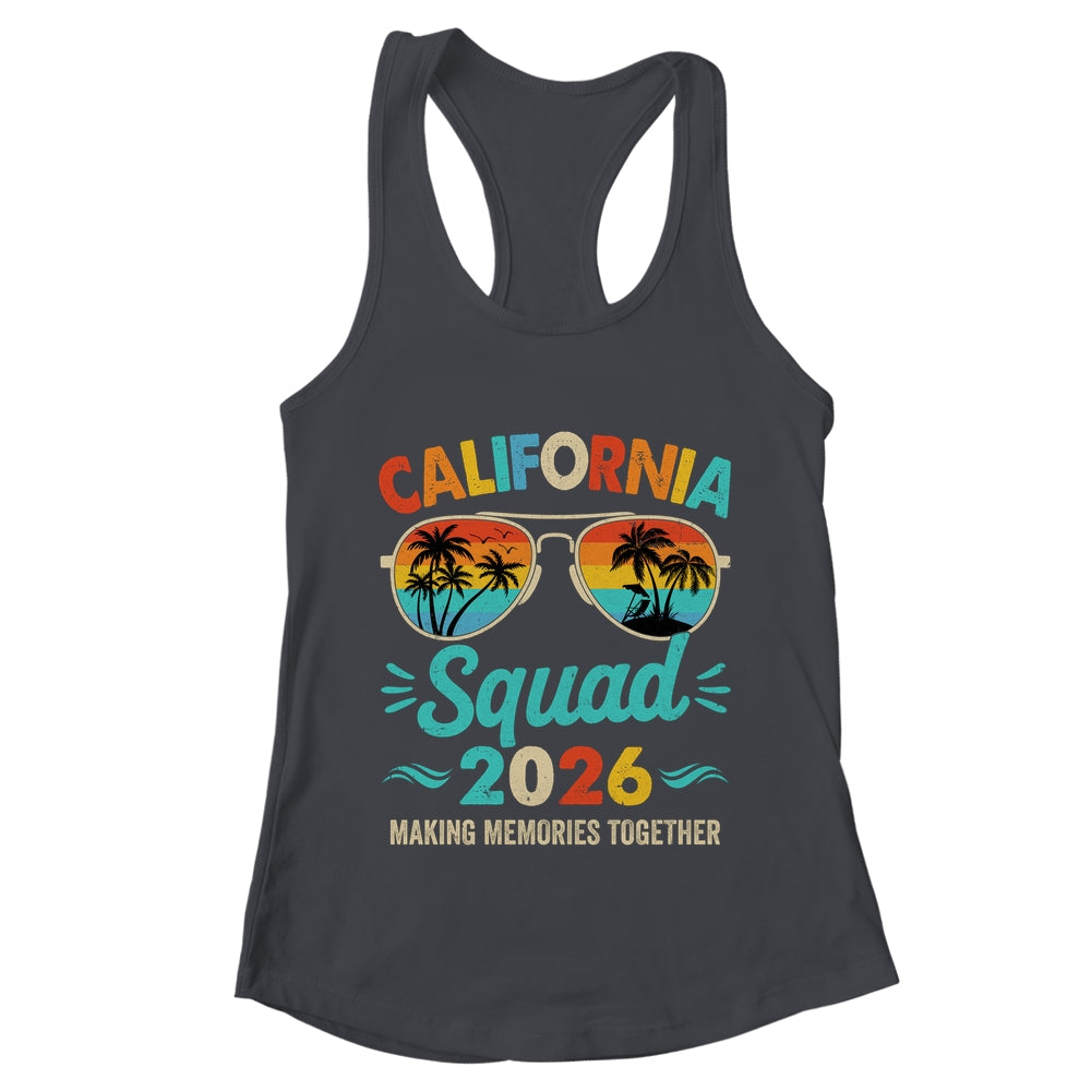 California Squad 2026 Vacation Friends Family Matching Group Shirt & Tank Top | teecentury