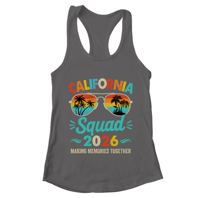 California Squad 2026 Vacation Friends Family Matching Group Shirt & Tank Top | teecentury