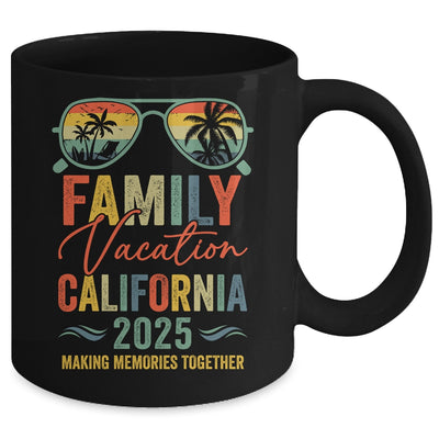California Vacation 2025 Matching Family Group Summer Mug | teecentury