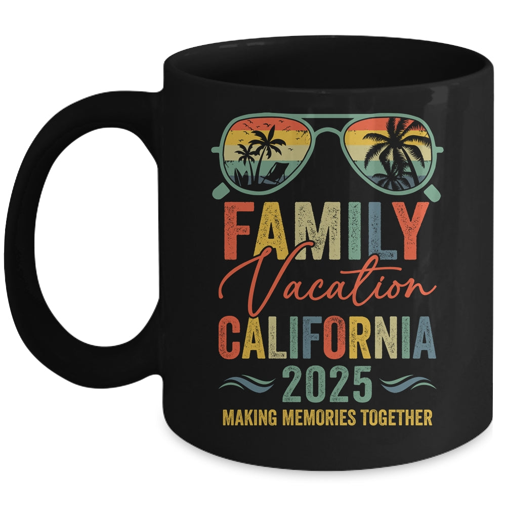 California Vacation 2025 Matching Family Group Summer Mug | teecentury