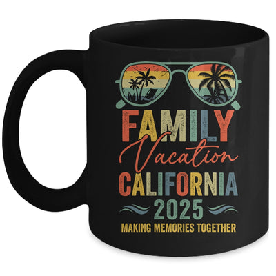 California Vacation 2025 Matching Family Group Summer Mug | teecentury