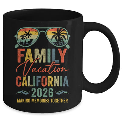 California Vacation 2026 Matching Family Group Summer Mug | teecentury