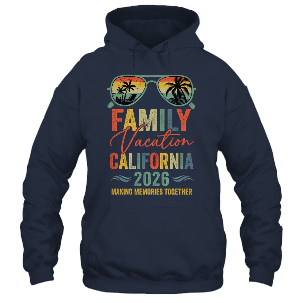 California Vacation 2026 Matching Family Group Summer Shirt & Tank Top | teecentury