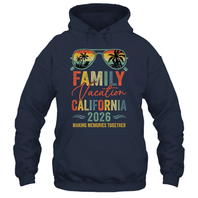 California Vacation 2026 Matching Family Group Summer Shirt & Tank Top | teecentury
