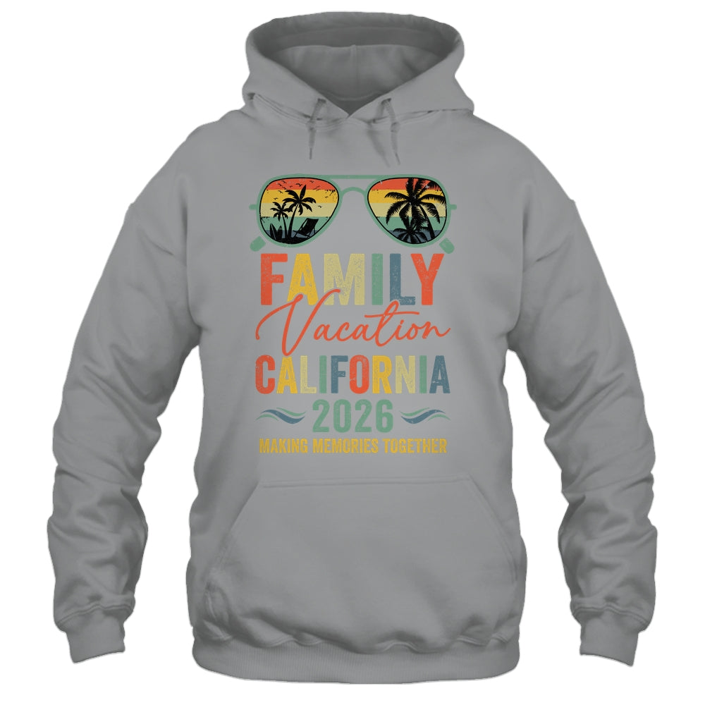California Vacation 2026 Matching Family Group Summer Shirt & Tank Top | teecentury