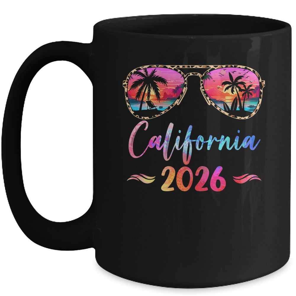 California Vacation 2026 Matching Group Family Summer Trip Mug | teecentury