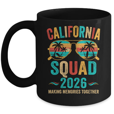 California Vacation Squad 2026 Family Matching Vintage Mug | teecentury