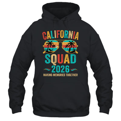 California Vacation Squad 2026 Family Matching Vintage Shirt & Tank Top | teecentury