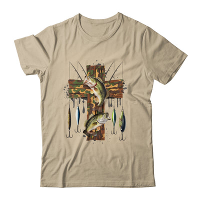 Camo Cross Fishing Christian Fishers Of Men Bible Faith Fish Shirt & Hoodie | teecentury