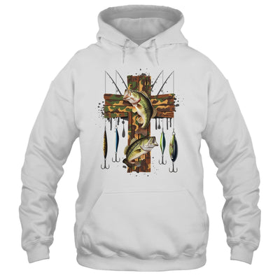 Camo Cross Fishing Christian Fishers Of Men Bible Faith Fish Shirt & Hoodie | teecentury