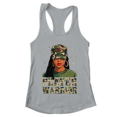 Camo Hat Prayer Warrior God Jesus Christian Black Girl Women Shirt & Tank Top | teecentury