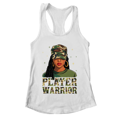 Camo Hat Prayer Warrior God Jesus Christian Black Girl Women Shirt & Tank Top | teecentury