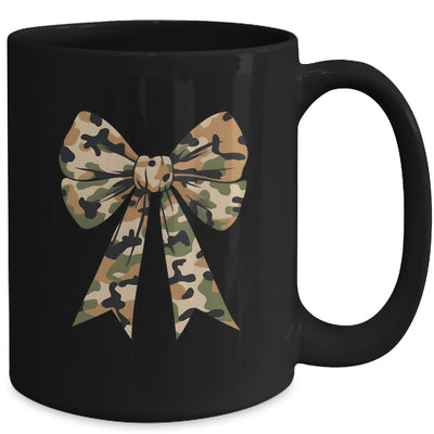 Camouflage Old Camo Bow Camo Coquette Bow Hunting Girl Women Mug | teecentury