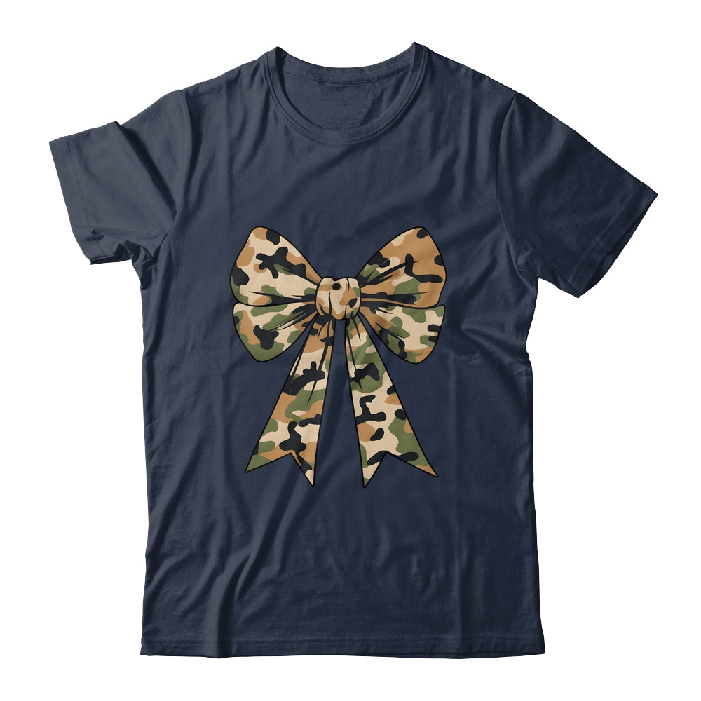 Camouflage Old Camo Bow Camo Coquette Bow Hunting Girl Women Shirt & Tank Top | teecentury