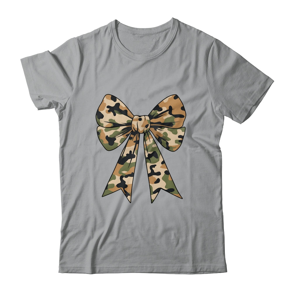 Camouflage Old Camo Bow Camo Coquette Bow Hunting Girl Women Shirt & Tank Top | teecentury