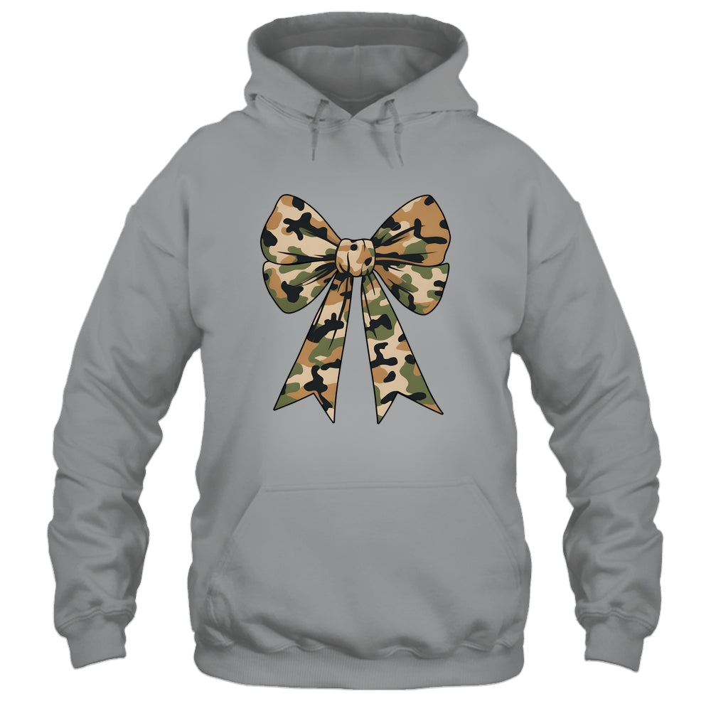 Camouflage Old Camo Bow Camo Coquette Bow Hunting Girl Women Shirt & Tank Top | teecentury