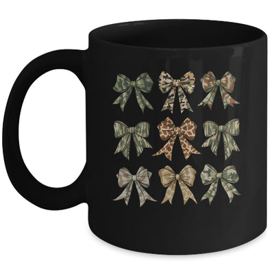 Camouflage Old Camo Bow Camo Coquette Bow Hunting Women Girl Mug | teecentury