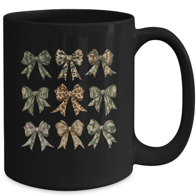 Camouflage Old Camo Bow Camo Coquette Bow Hunting Women Girl Mug | teecentury