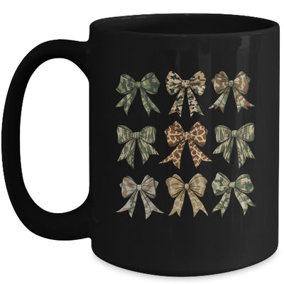 Camouflage Old Camo Bow Camo Coquette Bow Hunting Women Girl Mug | teecentury