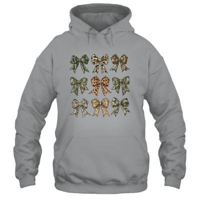 Camouflage Old Camo Bow Camo Coquette Bow Hunting Women Girl Shirt & Tank Top | teecentury