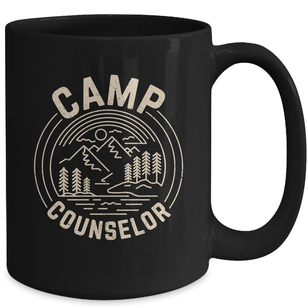 Camp Counselor School Camper Summer Camping Counselor Staff Mug | teecentury