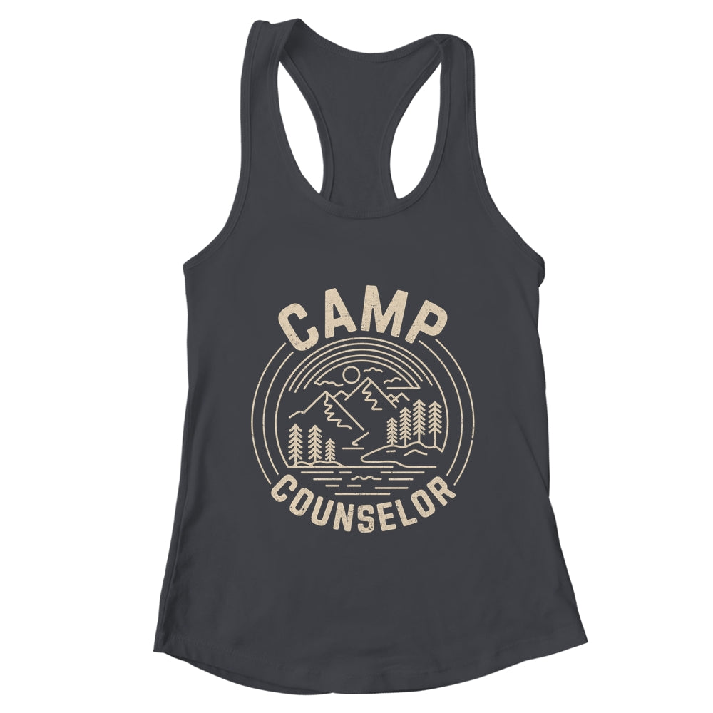 Camp Counselor School Camper Summer Camping Counselor Staff Shirt & Tank Top | teecentury