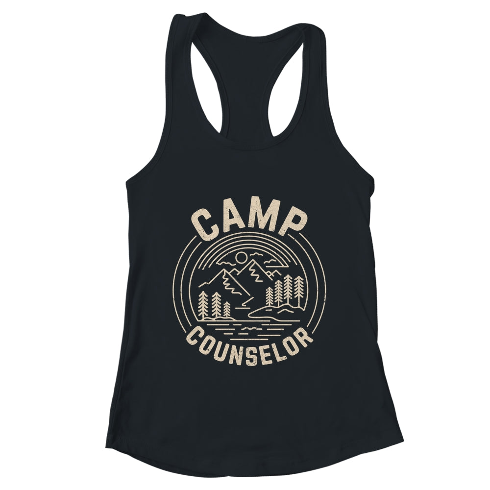 Camp Counselor School Camper Summer Camping Counselor Staff Shirt & Tank Top | teecentury