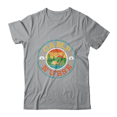 Camp Nurse Camping Nursing Registered Nurse Camper Shirt & Tank Top | teecentury