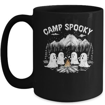 Camp Spooky Summerween Summer Halloween Cute Ghost Camping Mug | teecentury