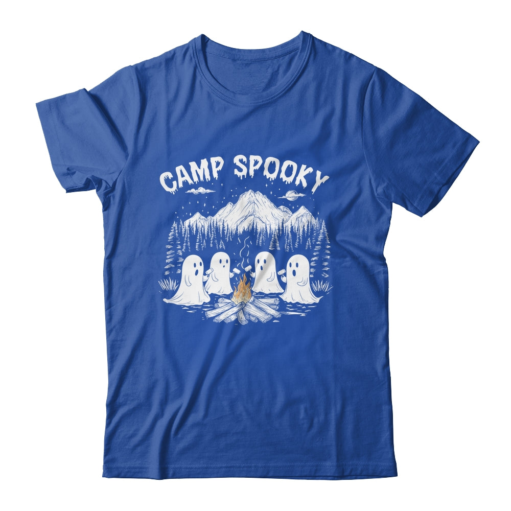 Camp Spooky Summerween Summer Halloween Cute Ghost Camping Shirt & Hoodie | teecentury