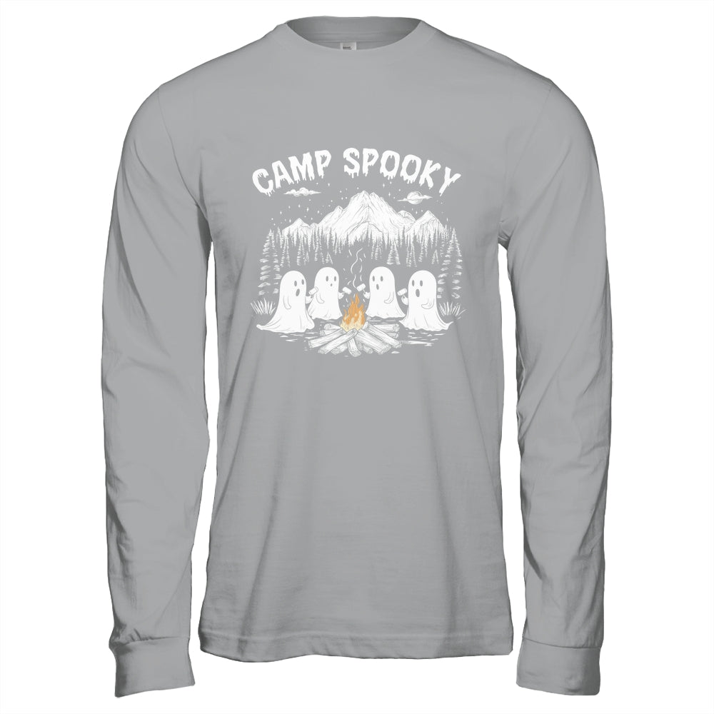 Camp Spooky Summerween Summer Halloween Cute Ghost Camping Shirt & Hoodie | teecentury