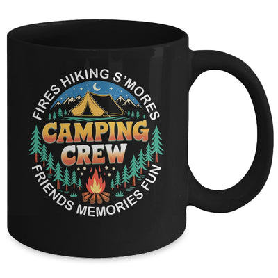 Camping Crew 2025 Family Matching Group Friends Men Women Kid Mug | teecentury