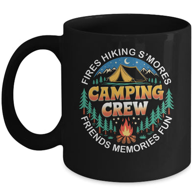 Camping Crew 2025 Family Matching Group Friends Men Women Kid Mug | teecentury