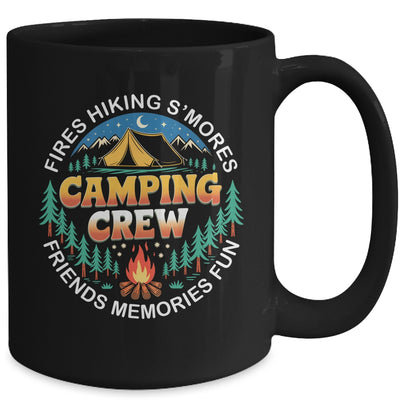 Camping Crew 2025 Family Matching Group Friends Men Women Kid Mug | teecentury