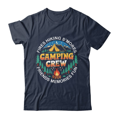 Camping Crew 2025 Family Matching Group Friends Men Women Kid Shirt & Tank Top | teecentury
