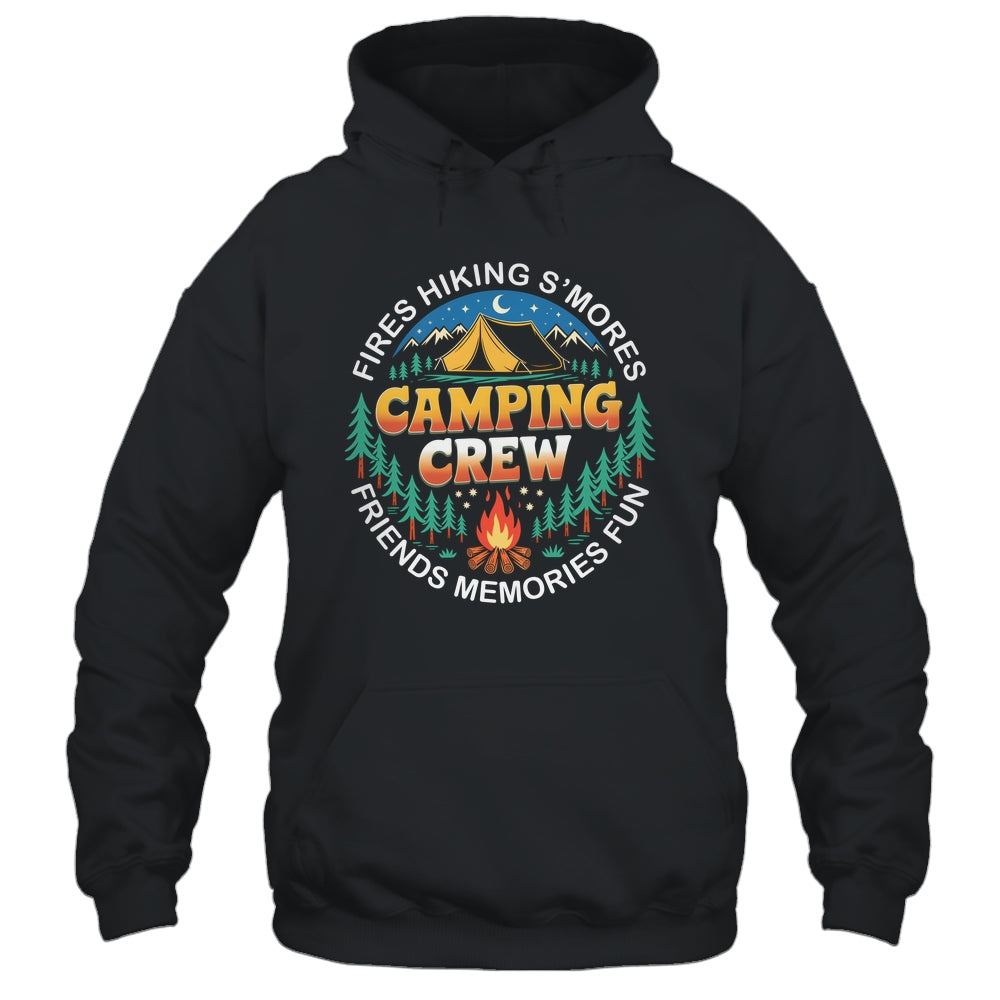 Camping Crew 2025 Family Matching Group Friends Men Women Kid Shirt & Tank Top | teecentury